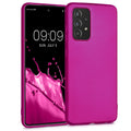 kwmobile Phone Case for Samsung Galaxy A52 / A52 5G / A52s 5G - Metallic Shimmer Silicone Cover - Protective Case