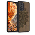 kwmobile Case Compatible with Samsung Galaxy A52 / A52 5G / A52s 5G - Phone Cover - TPU Phone Case in Rising Sun