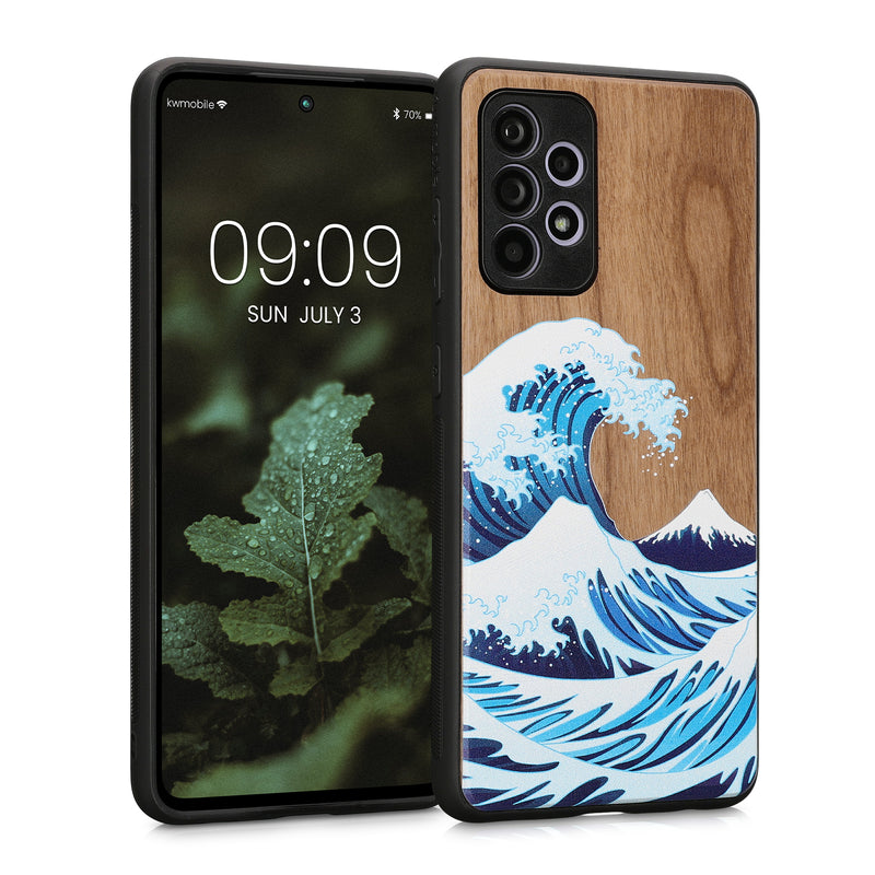 kwmobile Case Compatible with Samsung Galaxy A52 / A52 5G / A52s 5G - Phone Cover - TPU Phone Case in Rising Sun