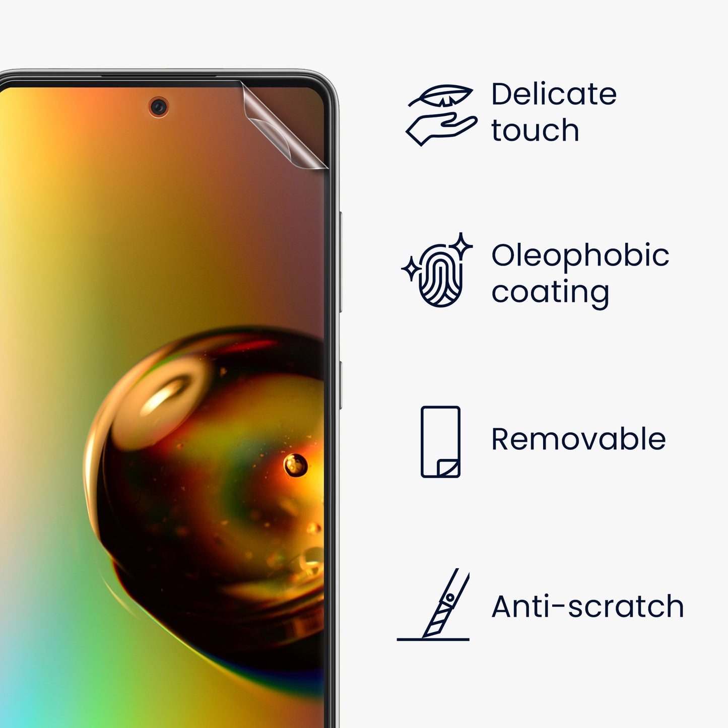 3x Screen Protector Crystal Clear for Samsung Galaxy A52 / A52 5G / A52s 5G