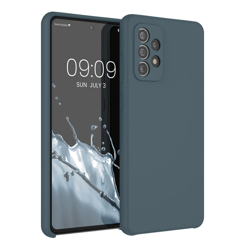 kwmobile Phone Case for Samsung Galaxy A72 - Silicone Case - Wireless Charging - Protective Cover
