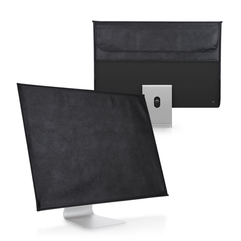 kwmobile Cover compatible with 24-26" Monitor - with 2 Pockets on Back - Protective Cover