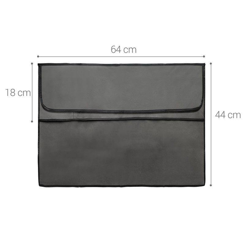 kwmobile Cover compatible with 24-26" Monitor - with 2 Pockets on Back - Protective Cover