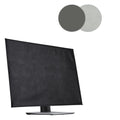 kwmobile Hülle kompatibel mit 27-28" Monitor - mit 2 Fächern auf Rückseite - Schutzhülle in Dunkelgrau Dunkelgrau  