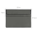 kwmobile Cover compatible with 27-28" Monitor - with 2 Pockets on Back - Protective Cover