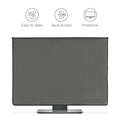 kwmobile Cover compatible with 27-28" Monitor - with 2 Pockets on Back - Protective Cover
