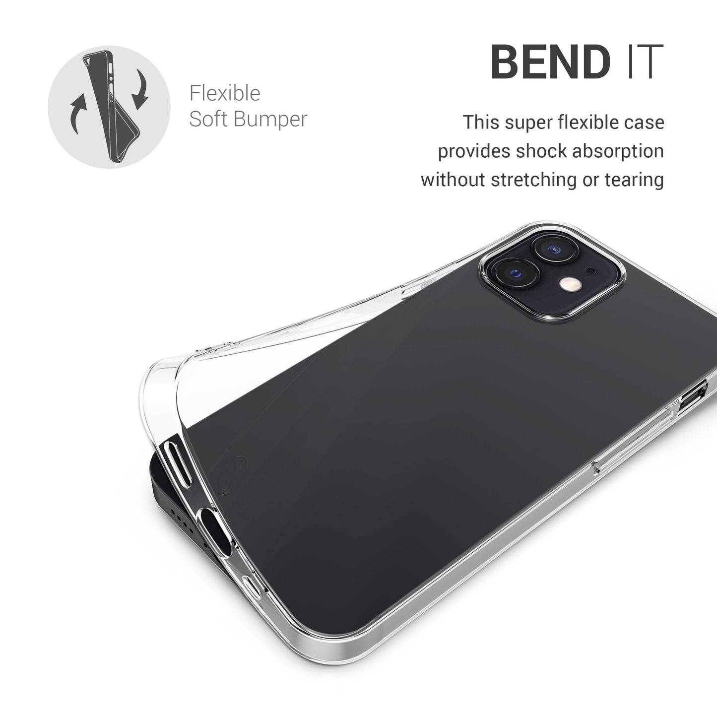 kwmobile Case Compatible with Apple iPhone 12 mini Phone Case