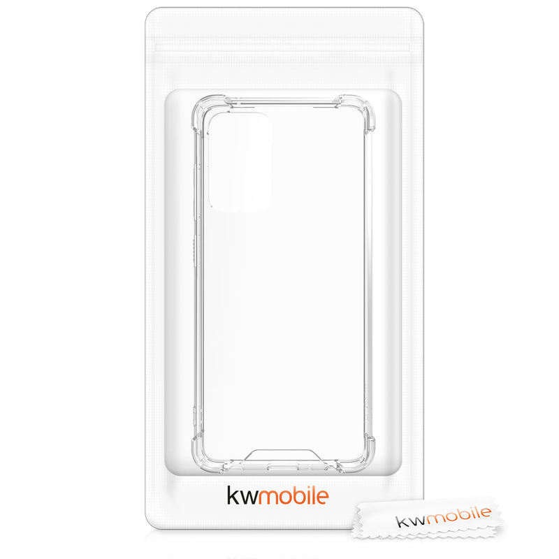 kwmobile Necklace Case Compatible with Samsung Galaxy A52 / A52 5G / A52s 5G Silicone Cover with Lanyard