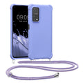 kwmobile Necklace Case compatible with Xiaomi Mi 10T / Mi 10T Pro - Cover with Lanyard - Silicone Protective Case
