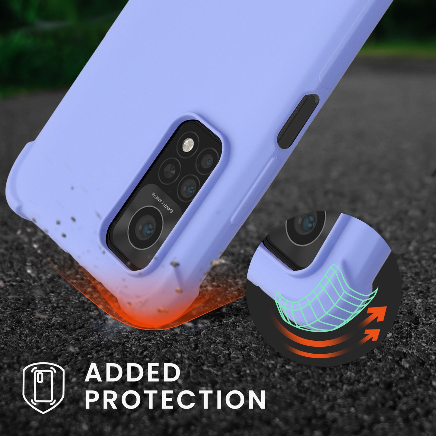kwmobile Necklace Case compatible with Xiaomi Mi 10T / Mi 10T Pro - Cover with Lanyard - Silicone Protective Case