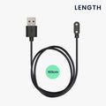 kwmobile USB Cable Charger compatible with Willful Fitness Tracker / Smartwatch YAMAY / Fitpolo / Wyze / Umidigi Charging Cable - Smart Watch Replacement Cable - Fitness Tracker Charging Cable