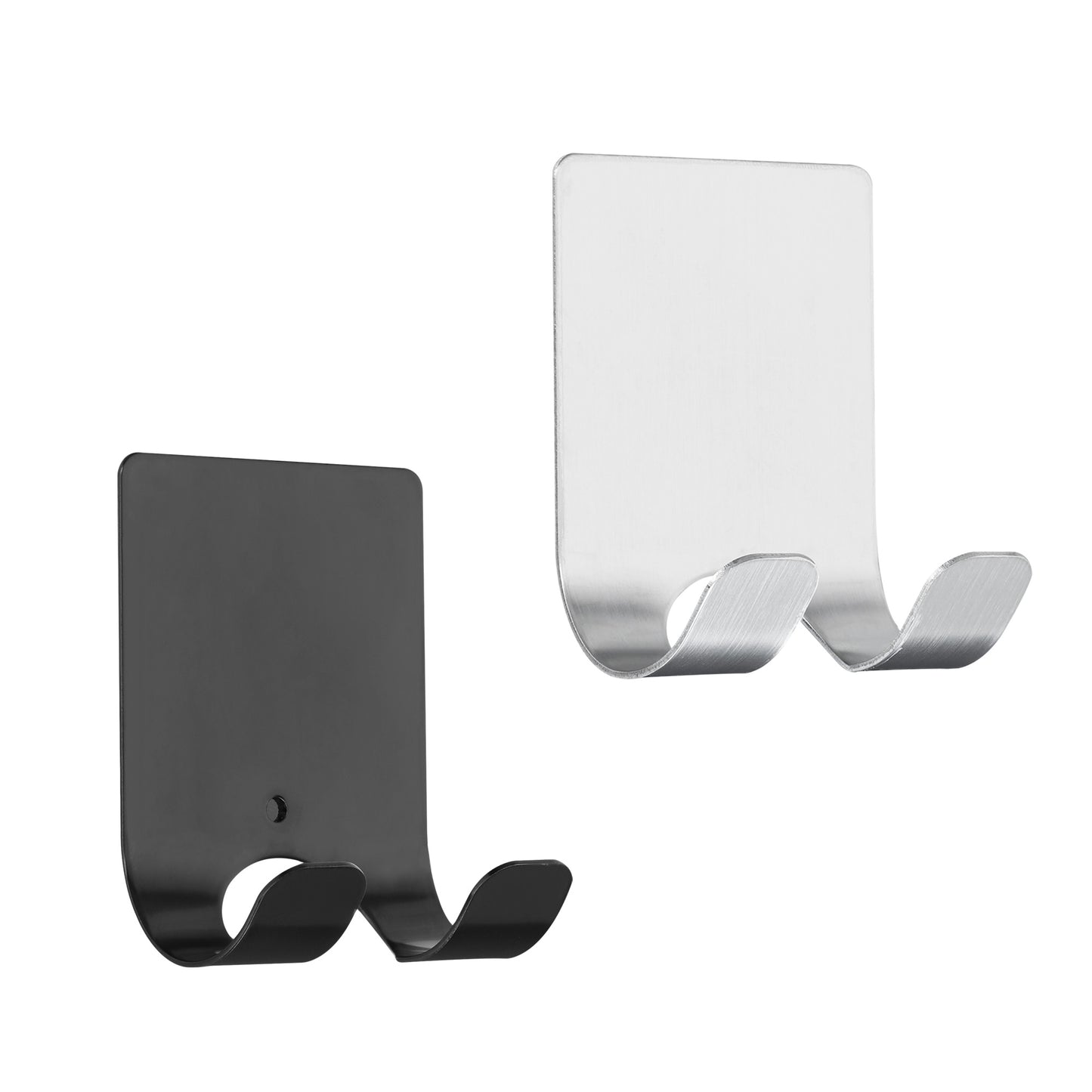kwmobile Self-Adhesive Razor Holder for Various Surfaces Wet Shaver Holder Set Wall Hook