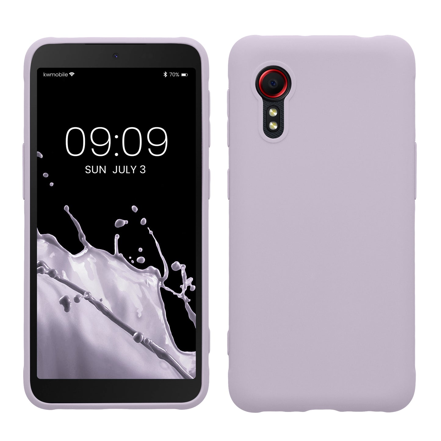 kwmobile Phone Case for Samsung Galaxy Xcover 5 Case - Wireless Charging - Protective Cover