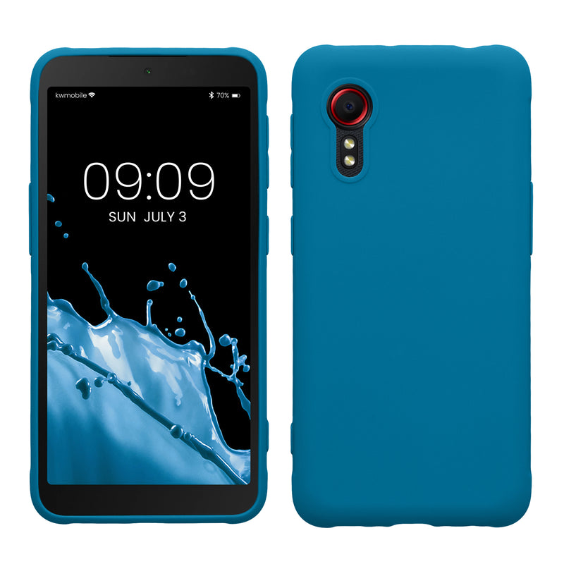 kwmobile Phone Case for Samsung Galaxy Xcover 5 Case - Wireless Charging - Protective Cover