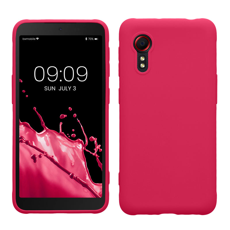 kwmobile Phone Case for Samsung Galaxy Xcover 5 Case - Wireless Charging - Protective Cover