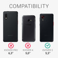 kwmobile Protective Case compatible with Samsung Galaxy Xcover 5 - Flip Case Phone Cover