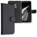 kwmobile Hülle kompatibel mit Samsung Galaxy Xcover 5 - Kunstleder Handyhülle mit Kartenfächern - in Schwarz Schwarz  