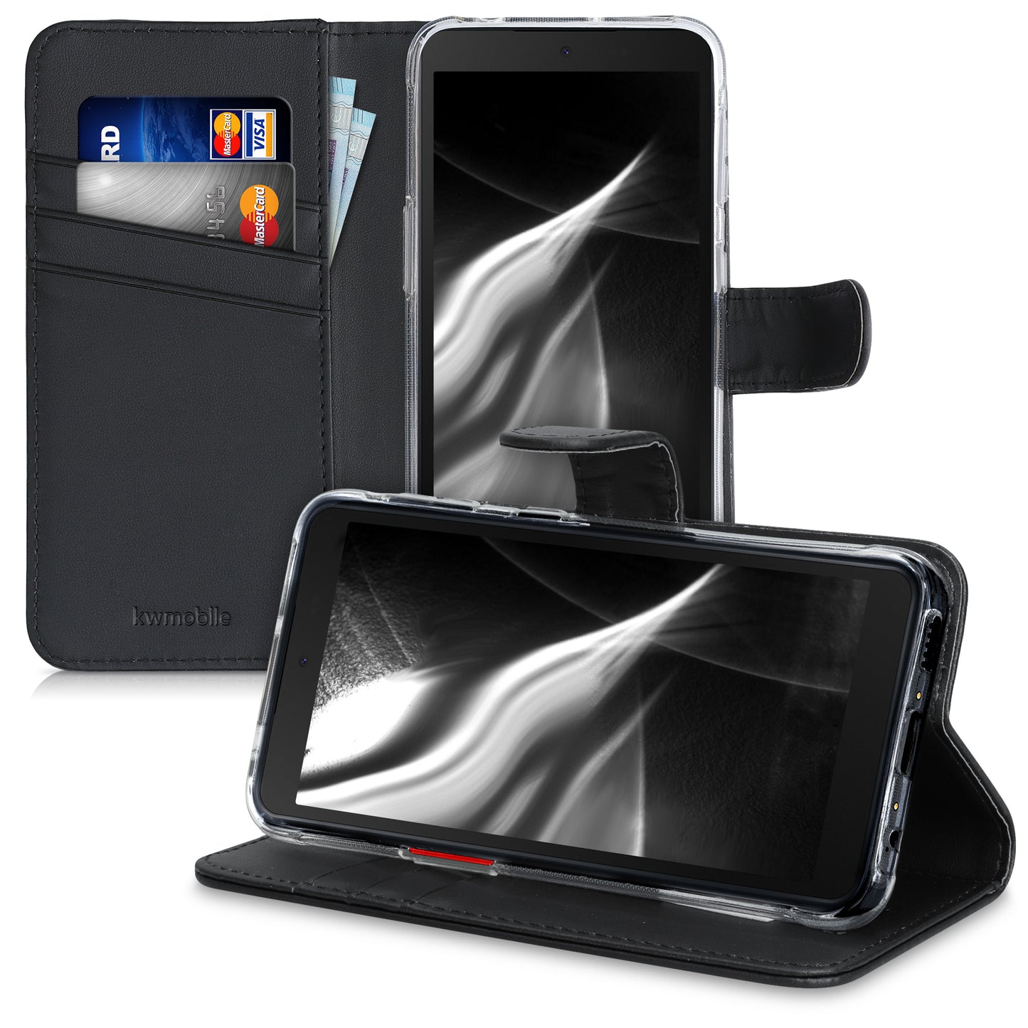 kwmobile Case Compatible with Samsung Galaxy Xcover 5 - Phone Cover with Card Slots