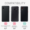kwmobile Case Compatible with Samsung Galaxy Xcover 5 - Phone Cover with Card Slots