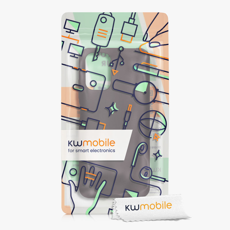 kwmobile Phone Case for Xiaomi Redmi Note 10 / Note 10S - Silicone Case - Protective Cover