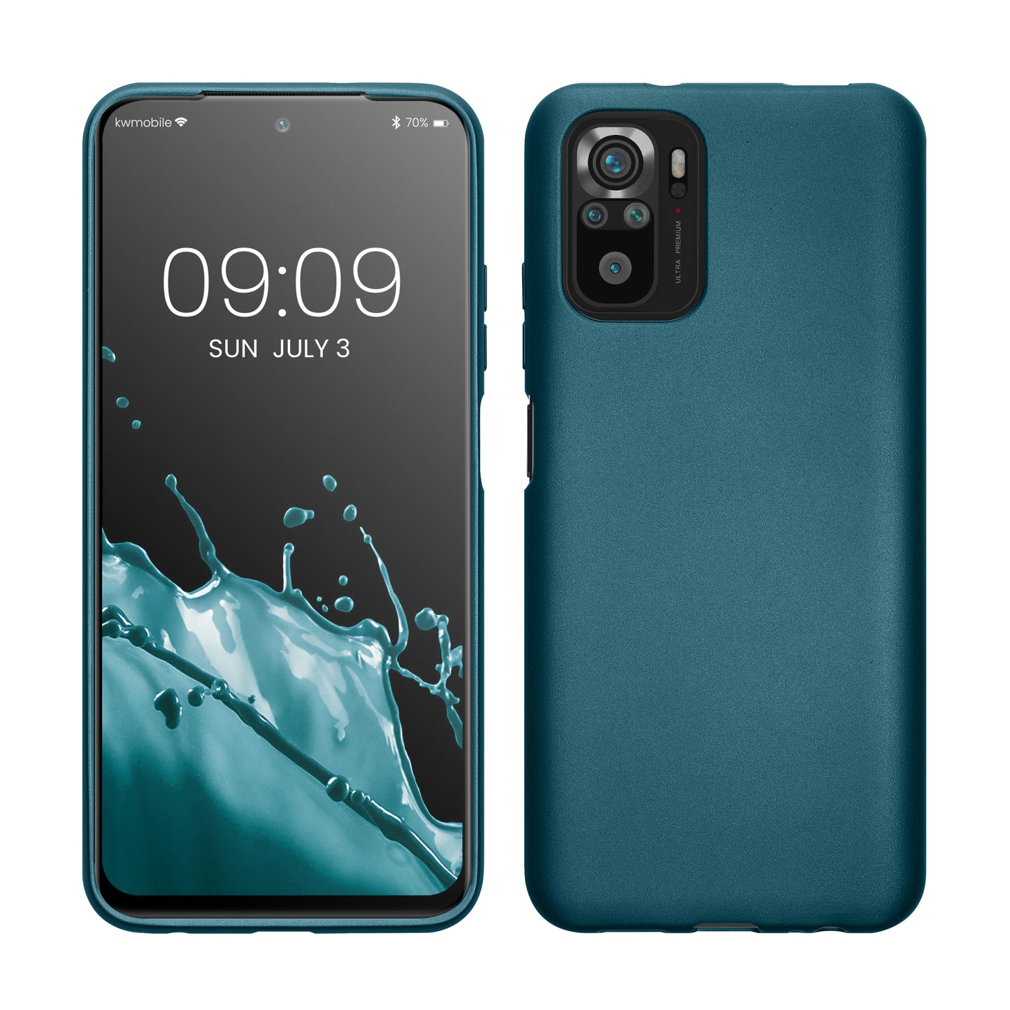 kwmobile Phone Case for Xiaomi Redmi Note 10 / Note 10S - Silicone Case - Protective Cover
