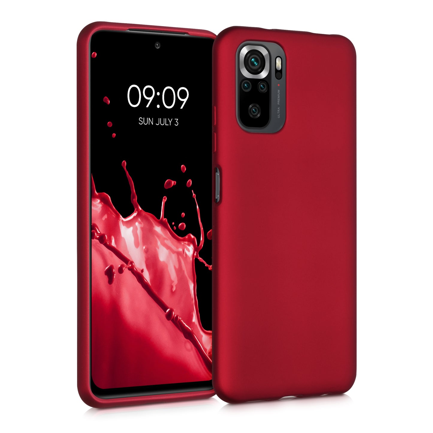 kwmobile Phone Case for Xiaomi Redmi Note 10 / Note 10S - Silicone Case - Protective Cover