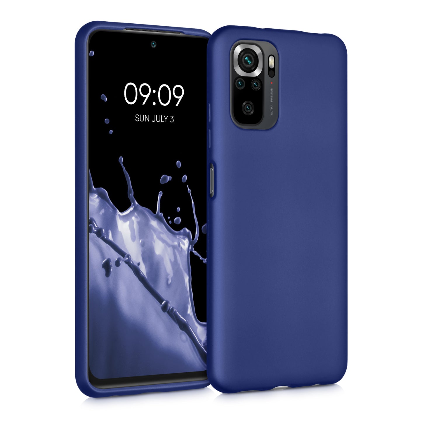 kwmobile Phone Case for Xiaomi Redmi Note 10 / Note 10S - Silicone Case - Protective Cover