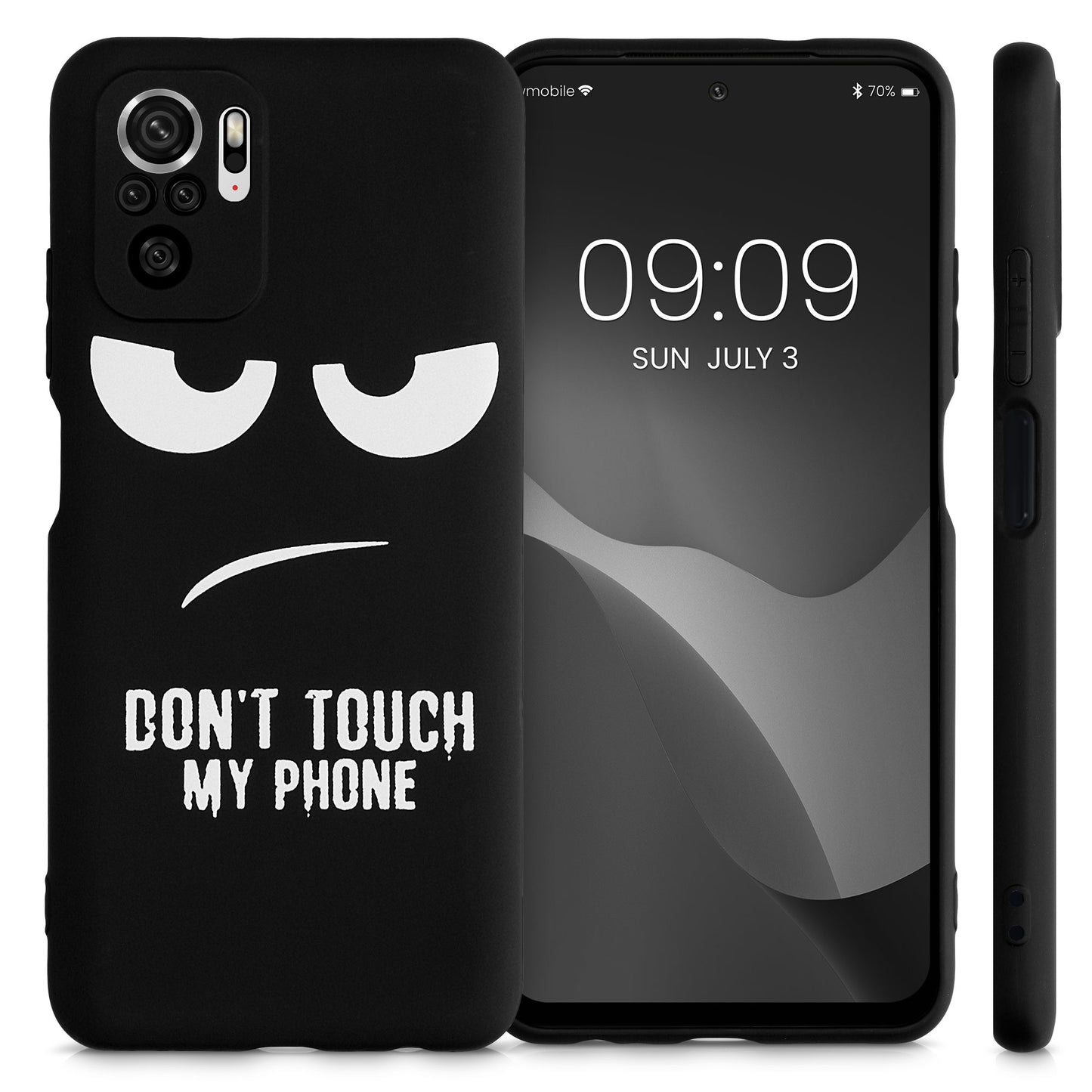 kwmobile Case Compatible with Xiaomi Redmi Note 10 / Note 10S - Silicone Phone Cover