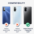 kwmobile Case Compatible with Xiaomi Redmi Note 10 / Note 10S - Silicone Phone Cover