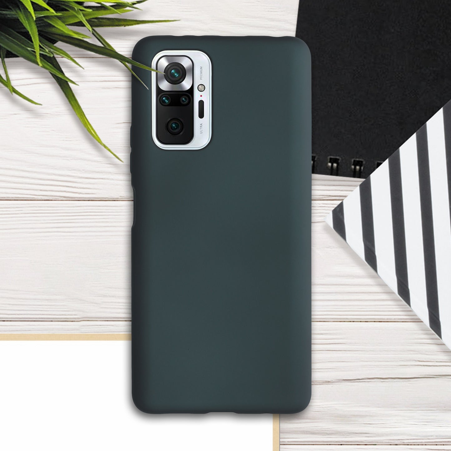 kwmobile Phone Case for Xiaomi Redmi Note 10 Pro Silicone Case Protective Cover