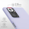 kwmobile Phone Case for Xiaomi Redmi Note 10 Pro - Silicone Case - Wireless Charging - Protective Cover