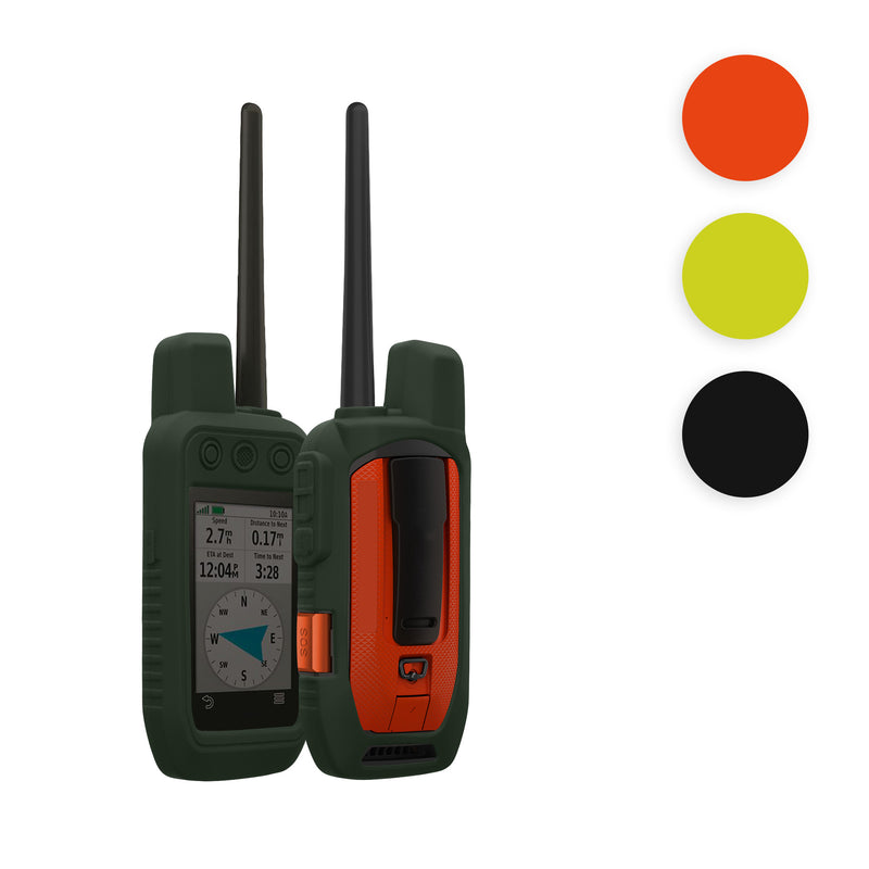 kwmobile Hülle kompatibel mit Garmin Alpha 200i / Alpha 300i - Schutzhülle für GPS Handgerät in Blau Blau  