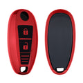 kwmobile Car Key Cover compatible with Suzuki Sport 2-Button Car Key Keyless Go - Silicone Protective Cover