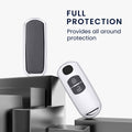 kwmobile Car Key Cover compatible with Mazda 2-Button Keyless Go Car Key - Silicone Case