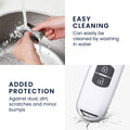 kwmobile Car Key Cover compatible with Mazda 2-Button Keyless Go Car Key - Silicone Case