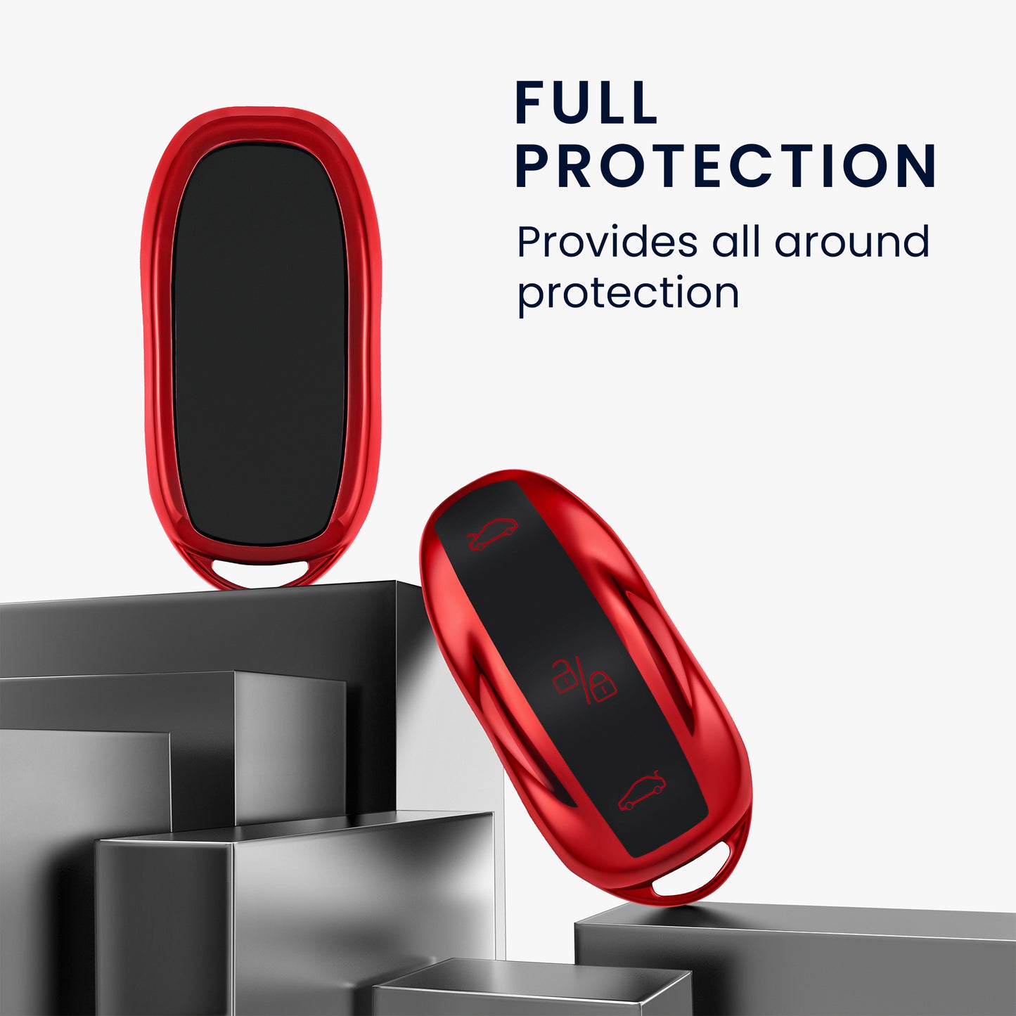 Silicone Cover compatible with Tesla Car Key