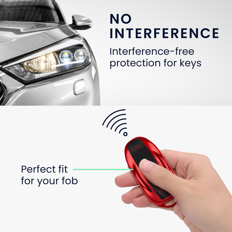 Silicone Cover compatible with Tesla Car Key