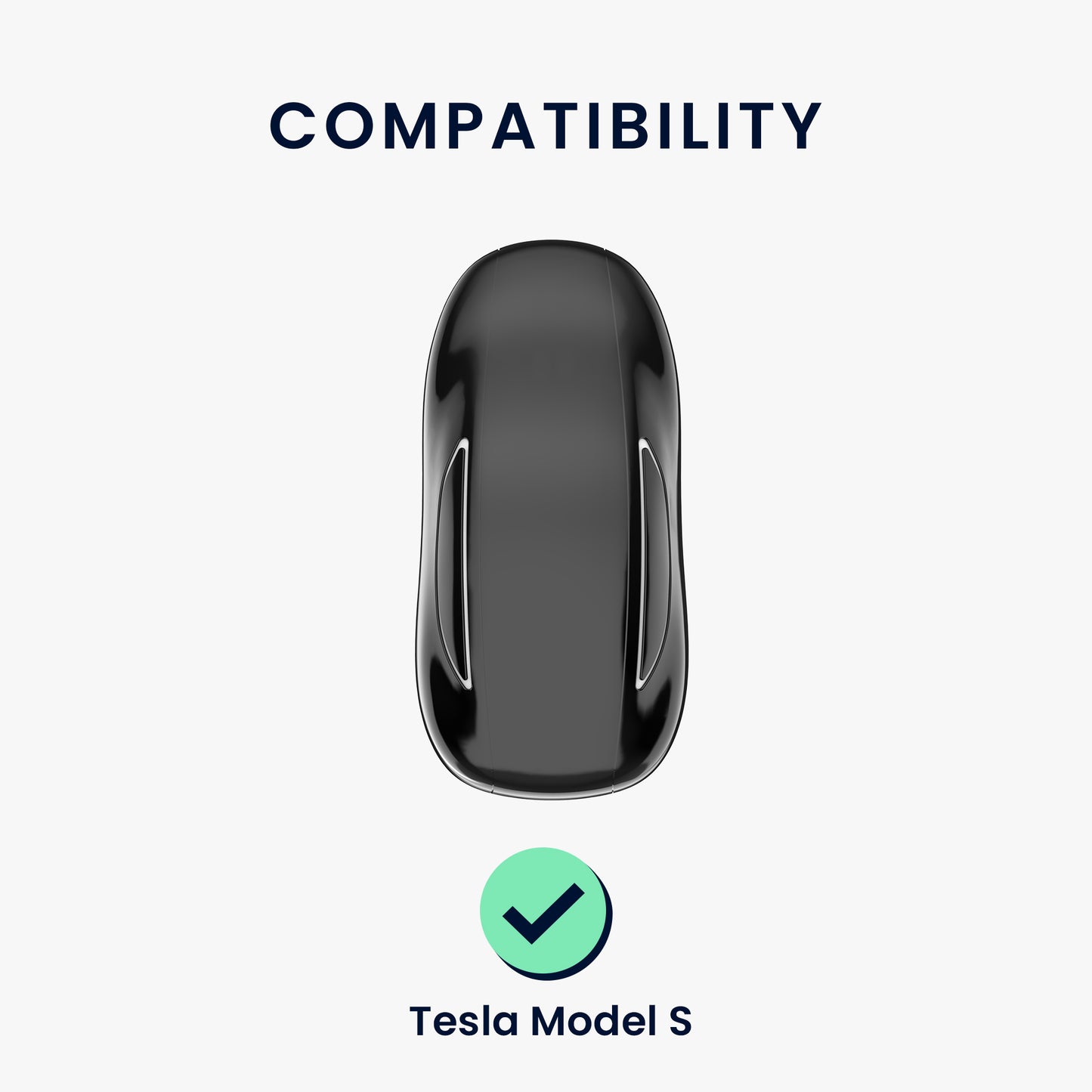 Silicone Cover compatible with Tesla Car Key