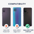 kwmobile Phone Case for Motorola Moto G30 / Moto G20 / Moto G10 Case - Wireless Charging - Protective Cover
