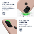 kwmobile Phone Case for Motorola Moto G30 / Moto G20 / Moto G10 Case - Wireless Charging - Protective Cover