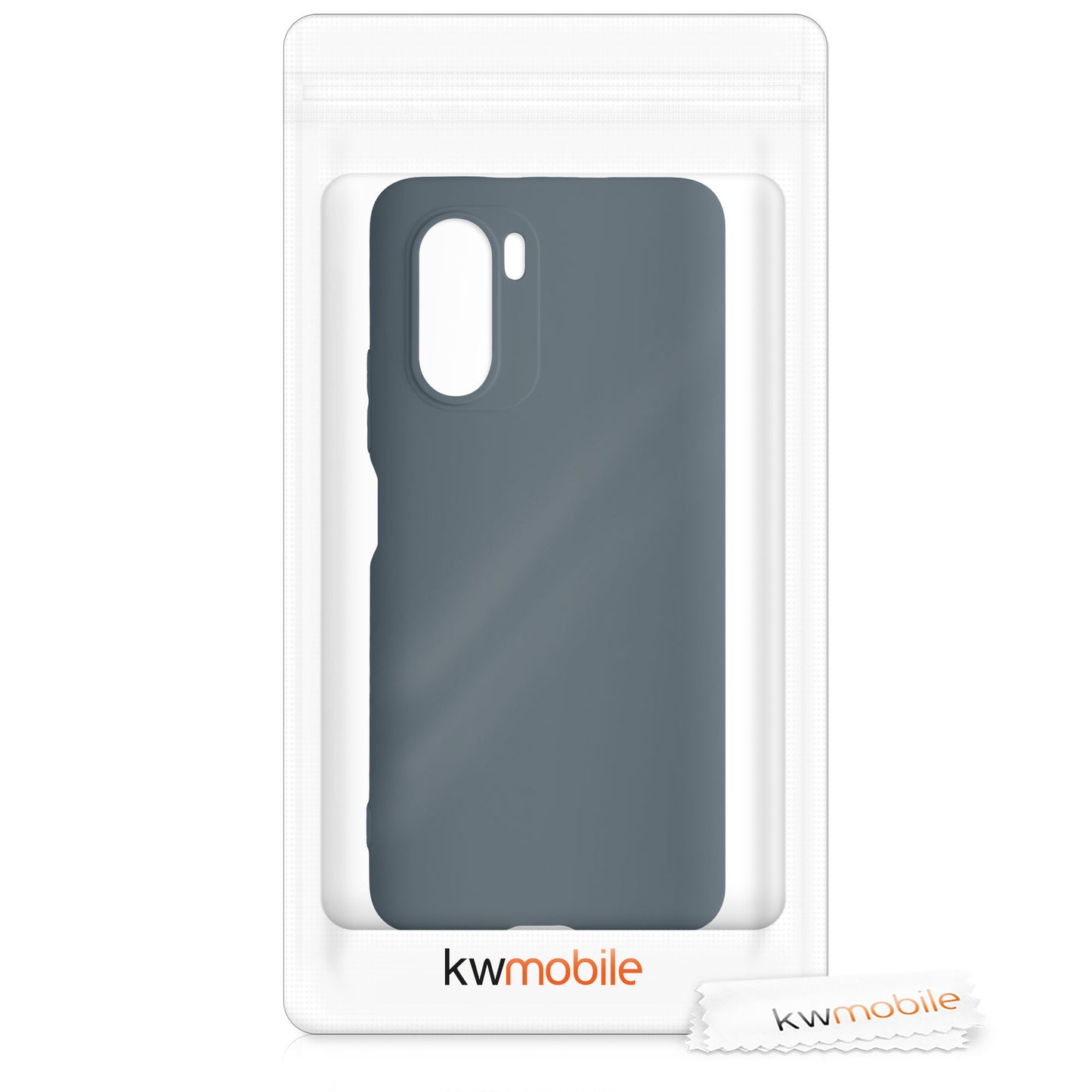 kwmobile Phone Case for Xiaomi Poco F3 - Wireless Charging - Protective Cover