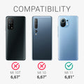Wooden Hard Case with TPU Bumper for Xiaomi Mi 11 Compass Vintage