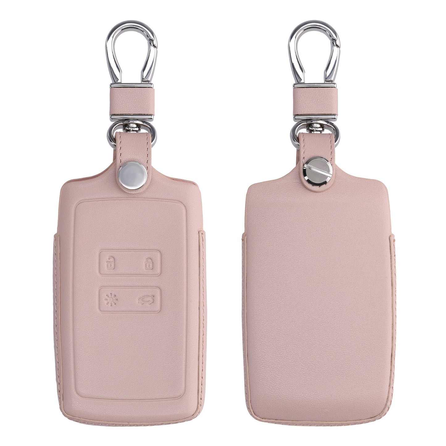 kwmobile Car Key Cover compatible with Renault 4-Button Smartkey Car Key (Keyless Go only) Protective Case Key Cover