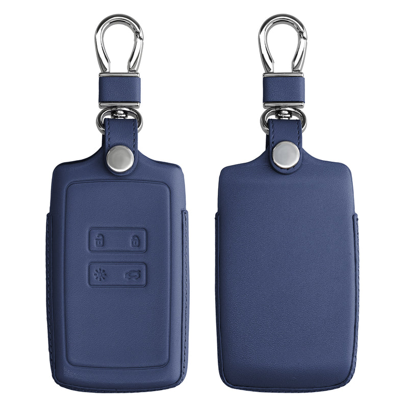kwmobile Car Key Cover compatible with Renault 4-Button Smartkey Car Key (Keyless Go only) Protective Case Key Cover