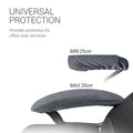 kwmobile Cover for Office Chair Armrest - Sleeve Slipcover - Detachable Protective Cover Universal