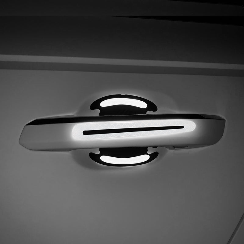 kwmobile Universal Car Door Handle Paint Protection Film Foil Protective Film Handle Recesses and Handle 9.1 x 8.3 + 13 x 1.7 cm