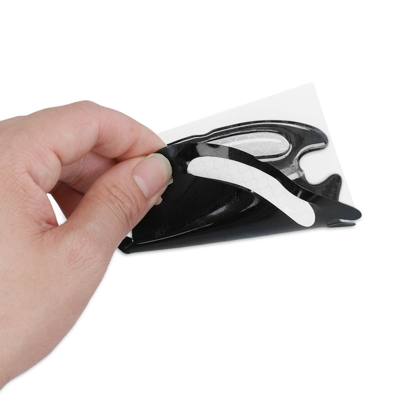 kwmobile Universal Car Door Handle Paint Protection Film Foil Protective Film Handle Recesses and Handle 9.1 x 8.3 + 13 x 1.7 cm