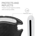 kwmobile Universal Car Door Handle Paint Protection Film Foil Protective Film Handle Recesses and Handle 9.1 x 8.3 + 13 x 1.7 cm