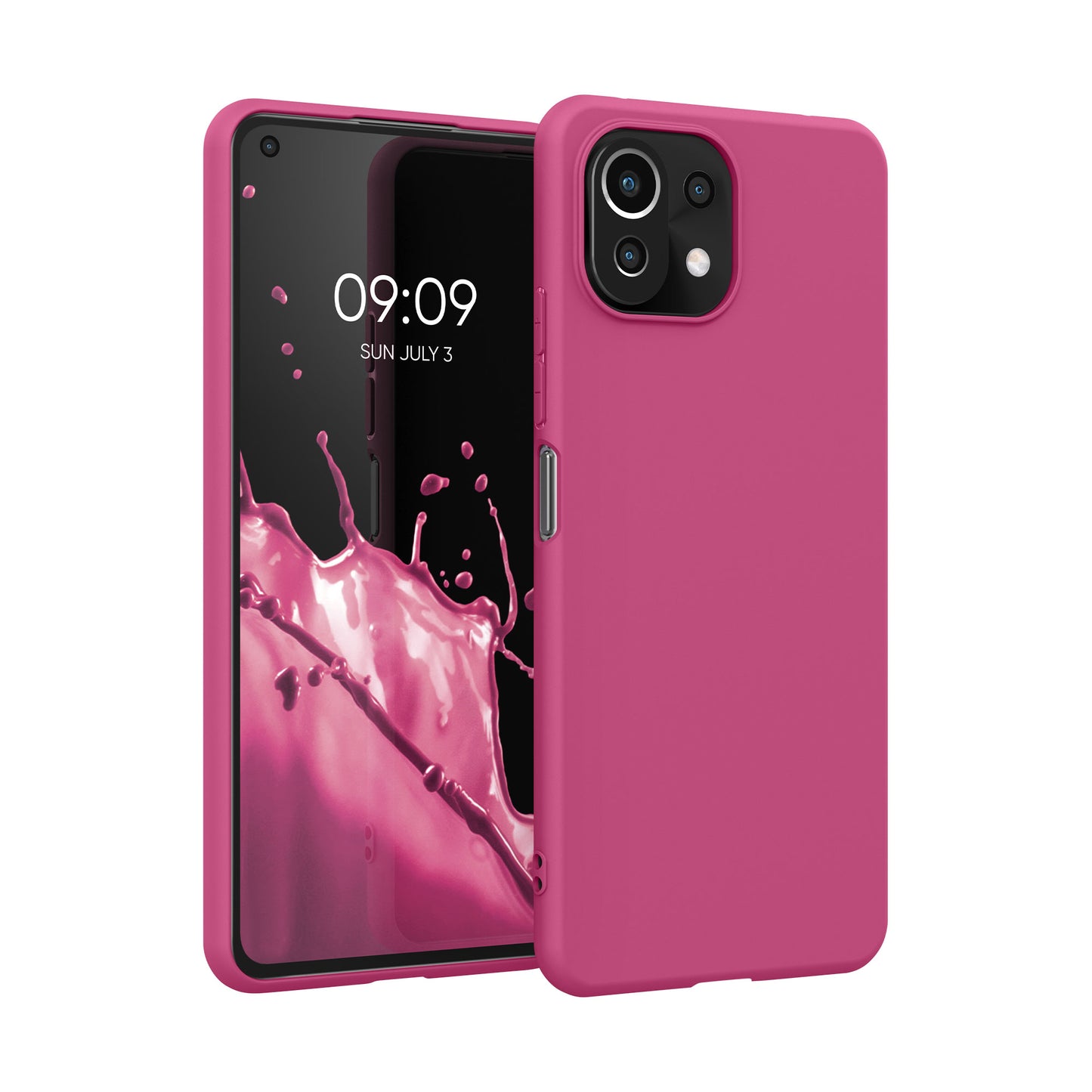 kwmobile Phone Case for Xiaomi 11 Lite (5G) NE / Mi 11 Lite (5G) - Wireless Charging - Protective Cover