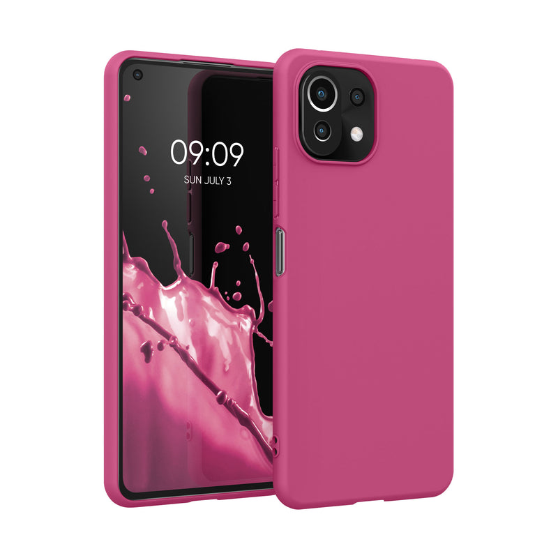 kwmobile Phone Case for Xiaomi 11 Lite (5G) NE / Mi 11 Lite (5G) - Wireless Charging - Protective Cover